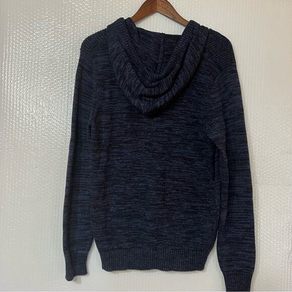 American Rag hooded sweater. Buttons at neckline.  2 pockets. Medium - Picture 4 of 9